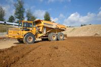 Technology of MSR Electronics GmbH in use: soot particulate filter monitoring for a construction machine