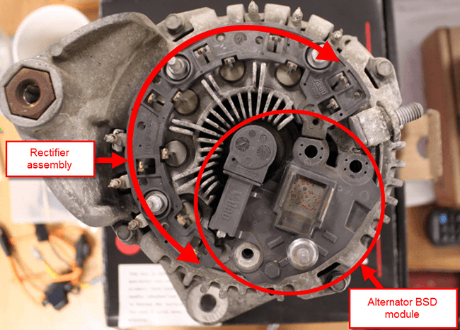 Rectifier assembly and Alternator BSD Module