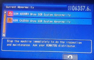Diagnostic page