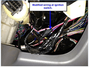 Modified Ignition Wiring