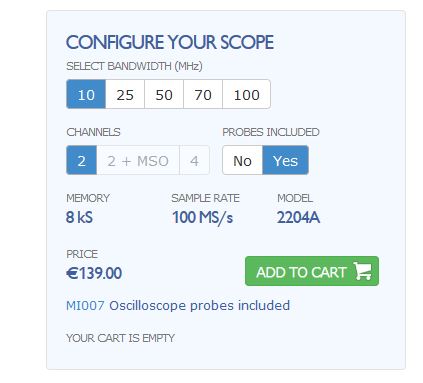 picoscope 2208B
