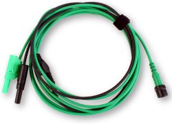 ta201 Premium Test Lead: BNC to 4 mm, 5 m - Green