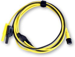 ta202 Premium Test Lead: BNC to 4 mm, 5 m - Yellow