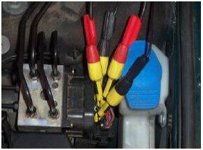 ABS electronic control module