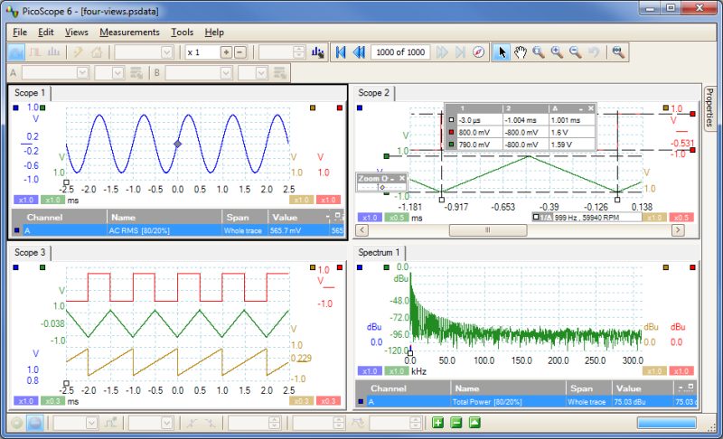 Picoscope 3000A_B Software