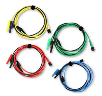 pp718 Premium Test Leads: Set of four leads 3 m (TA125 - TA128)